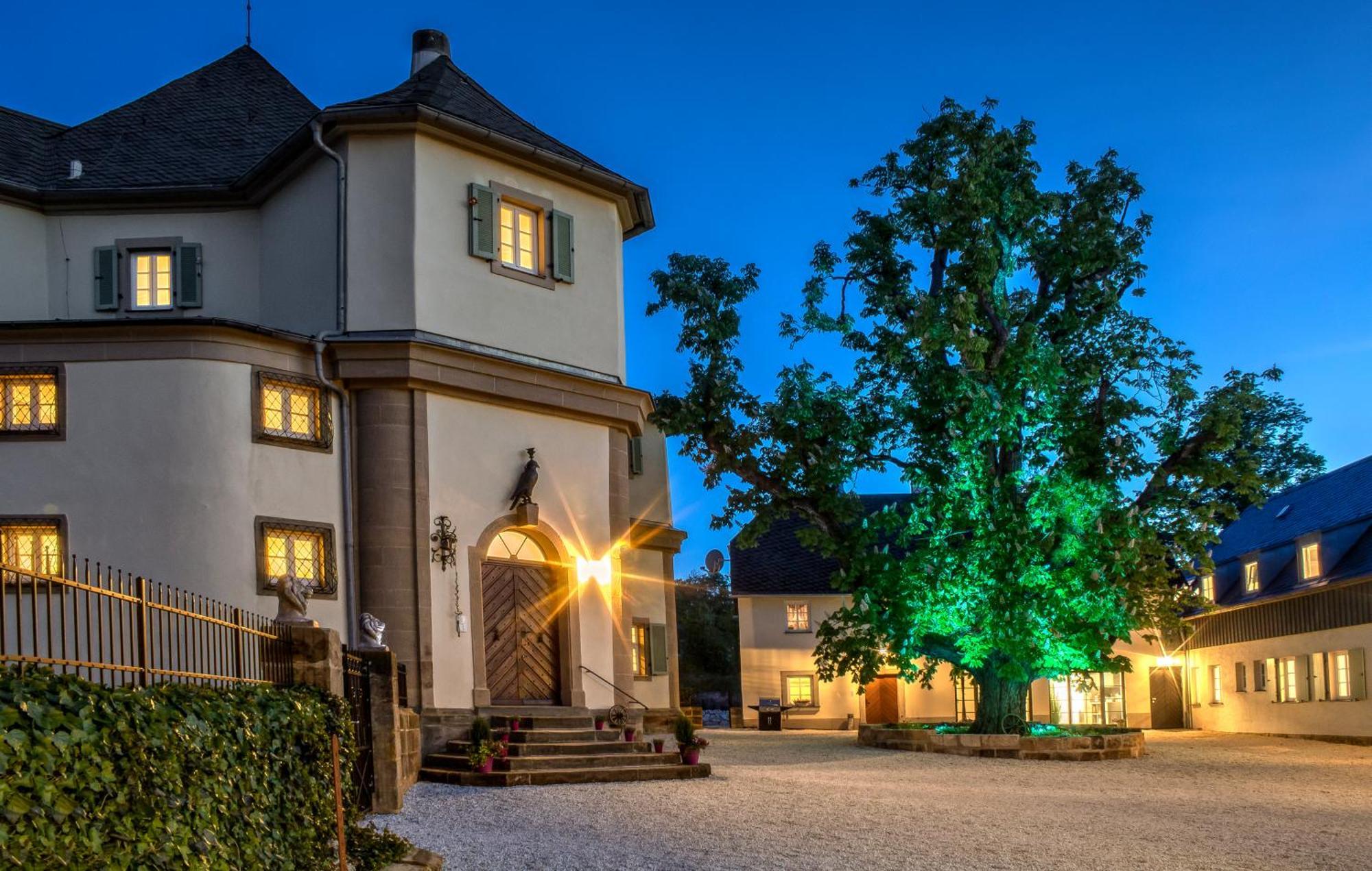 Schloss Falkenhaus Бад-Бернекк-ім-Фіхтельґебірґе Екстер'єр фото