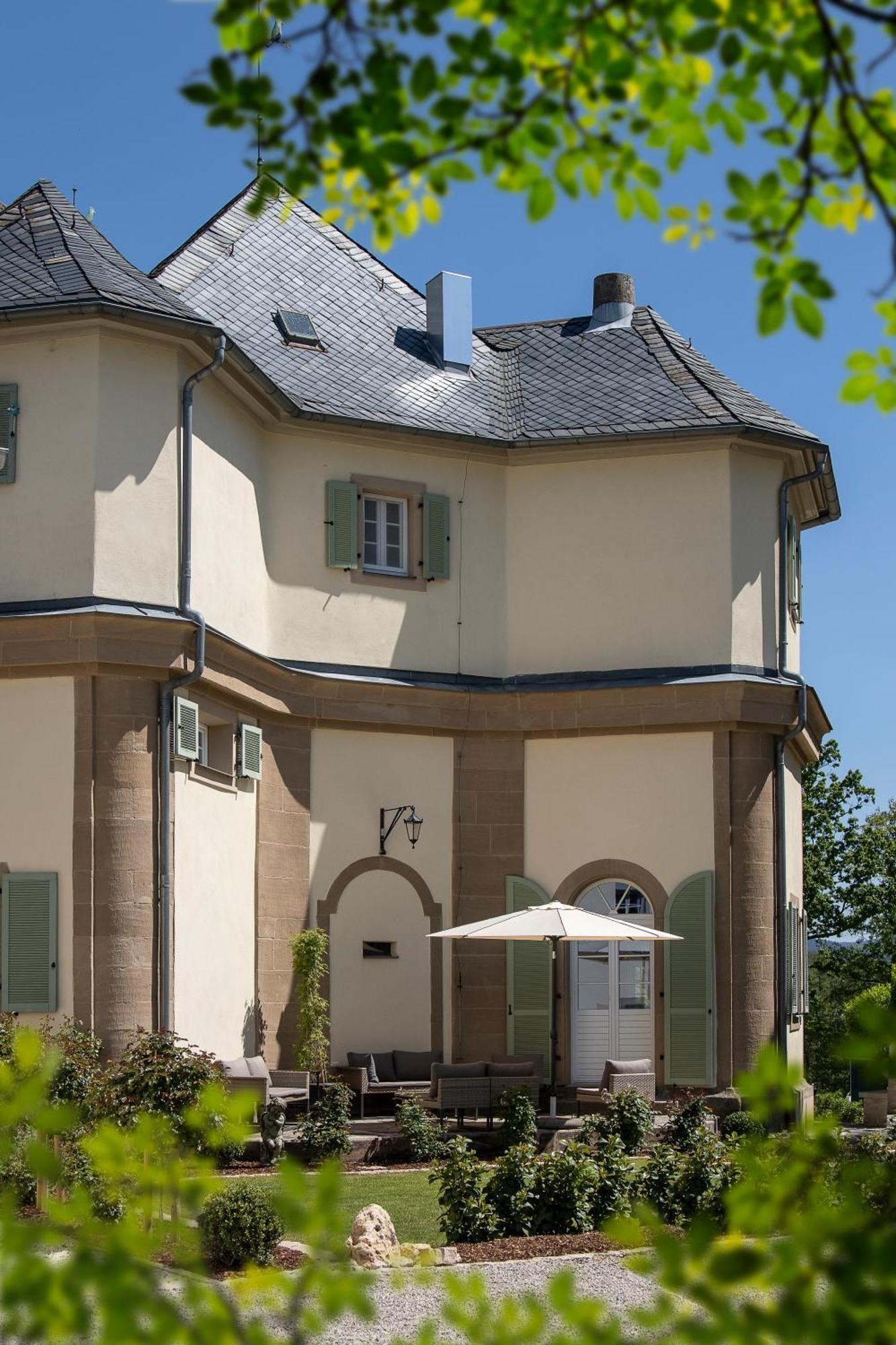 Schloss Falkenhaus Бад-Бернекк-ім-Фіхтельґебірґе Екстер'єр фото